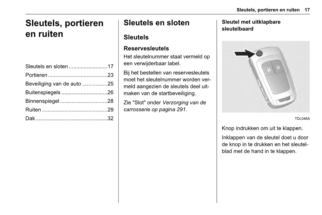 2013-2014 Chevrolet Trax Owner's Manual | Dutch