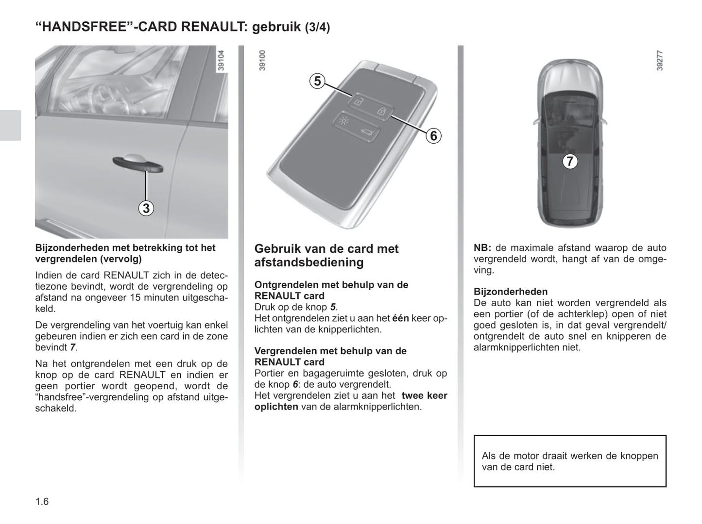 2018-2019 Renault Espace Owner's Manual | Dutch