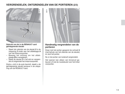 2018-2019 Renault Espace Owner's Manual | Dutch