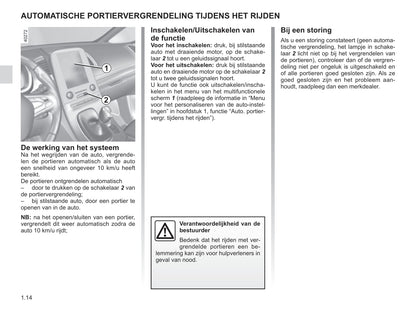 2018-2019 Renault Espace Owner's Manual | Dutch