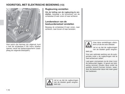 2018-2019 Renault Espace Owner's Manual | Dutch