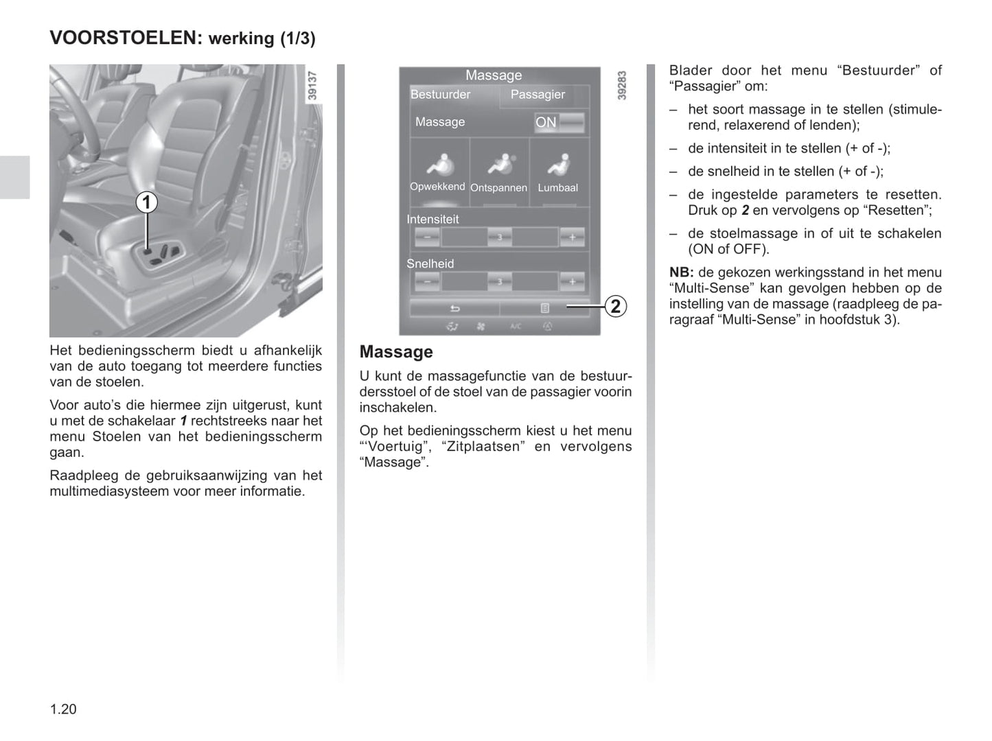 2018-2019 Renault Espace Owner's Manual | Dutch