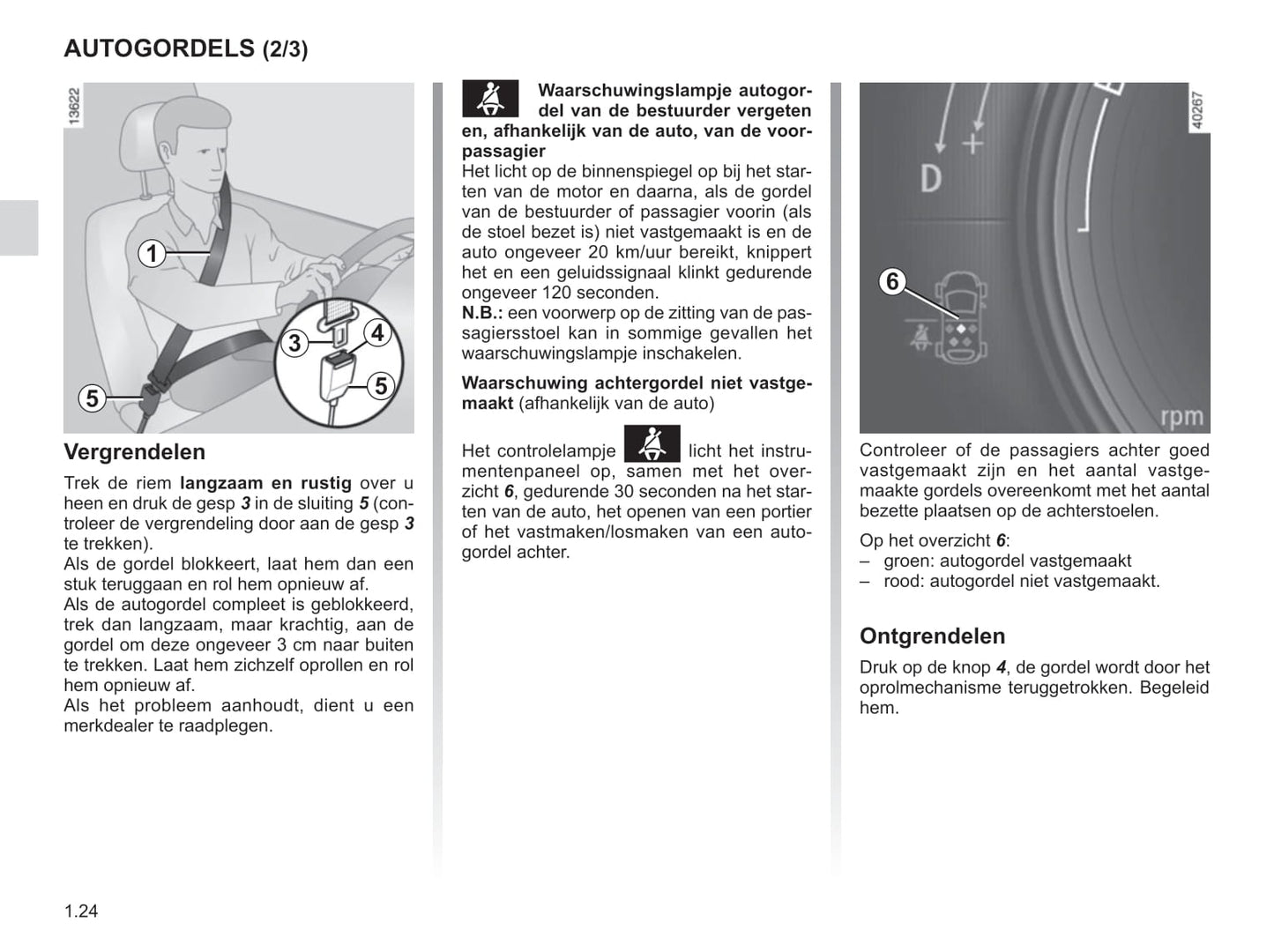 2018-2019 Renault Espace Owner's Manual | Dutch