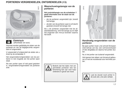 2011-2012 Renault Twingo Bedienungsanleitung | Niederländisch