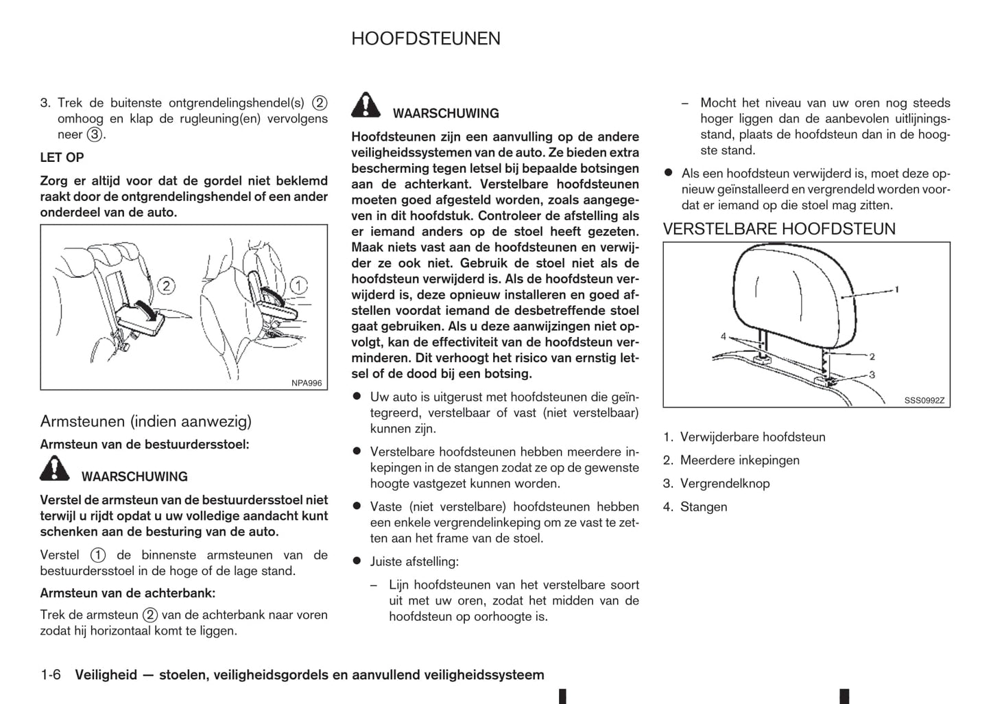 2015-2016 Nissan Note Owner's Manual | Dutch