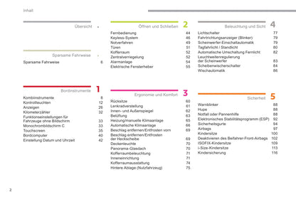 2017-2019 Citroën C3 Owner's Manual | German