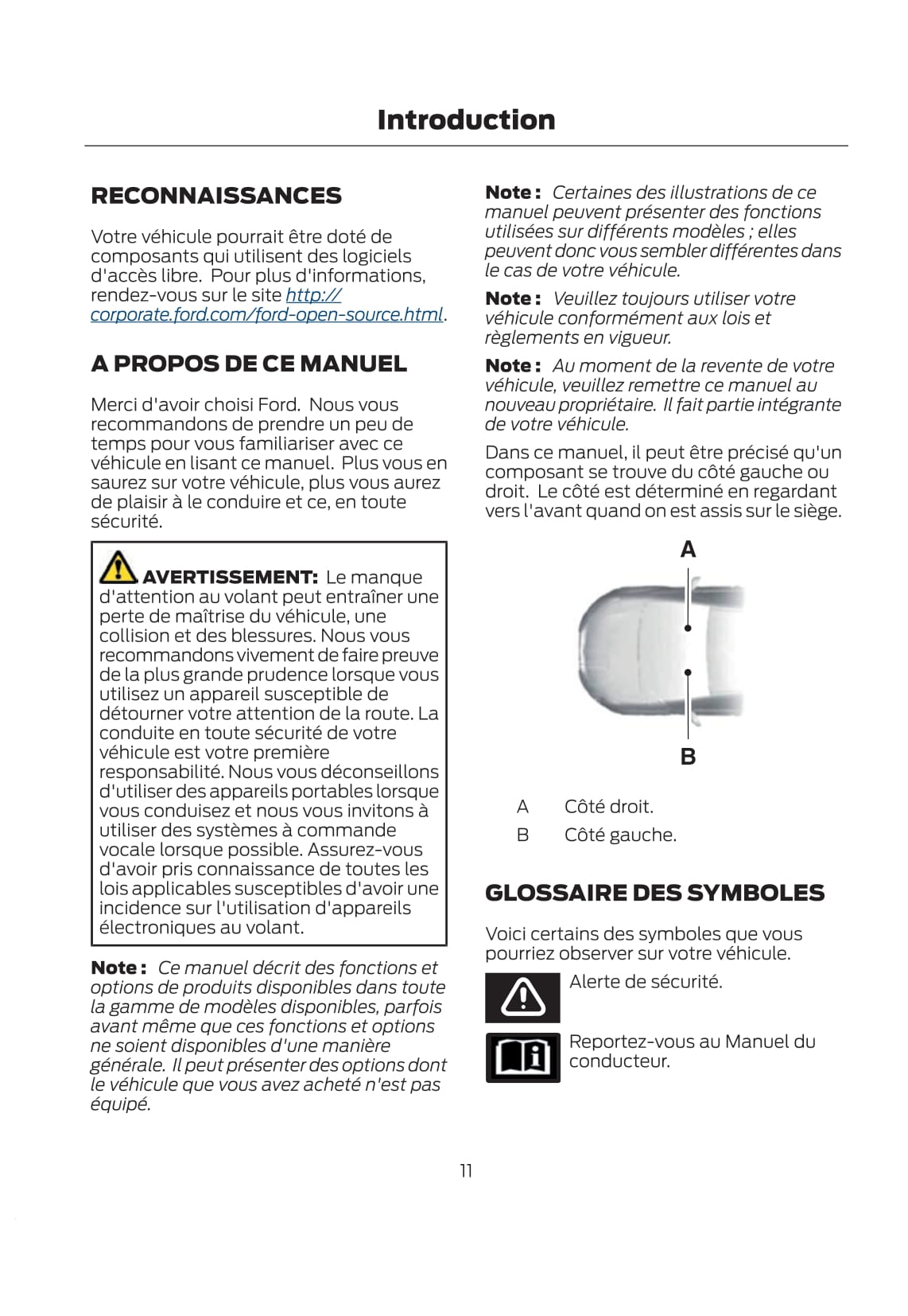 2021 Ford Kuga/Kuga Hybrid Owner's Manual | French