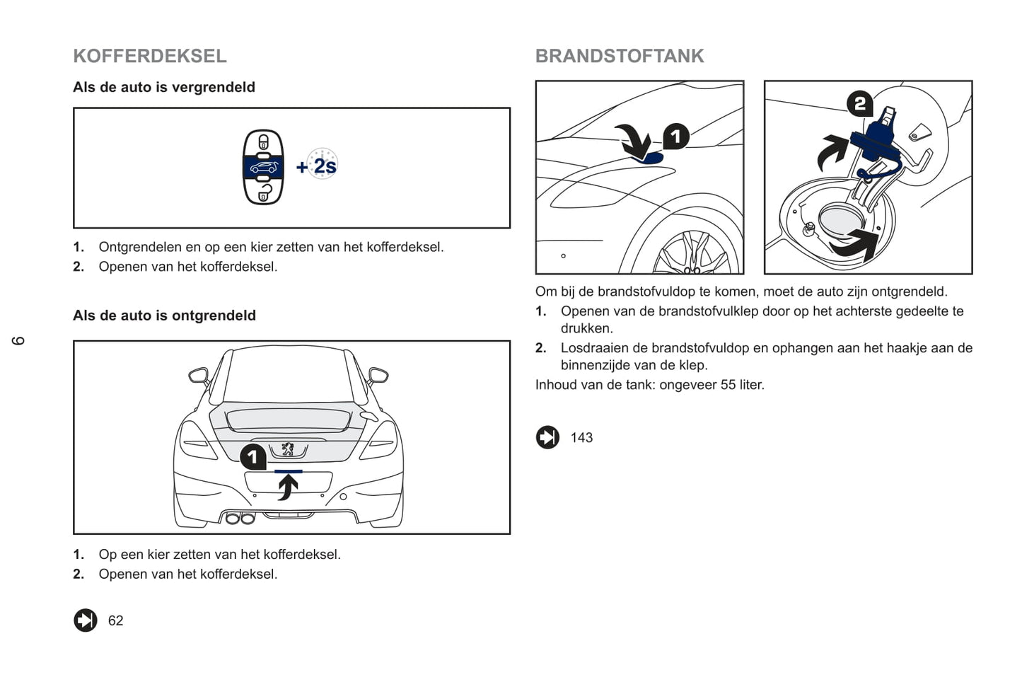 2011-2013 Peugeot RCZ Gebruikershandleiding | Nederlands