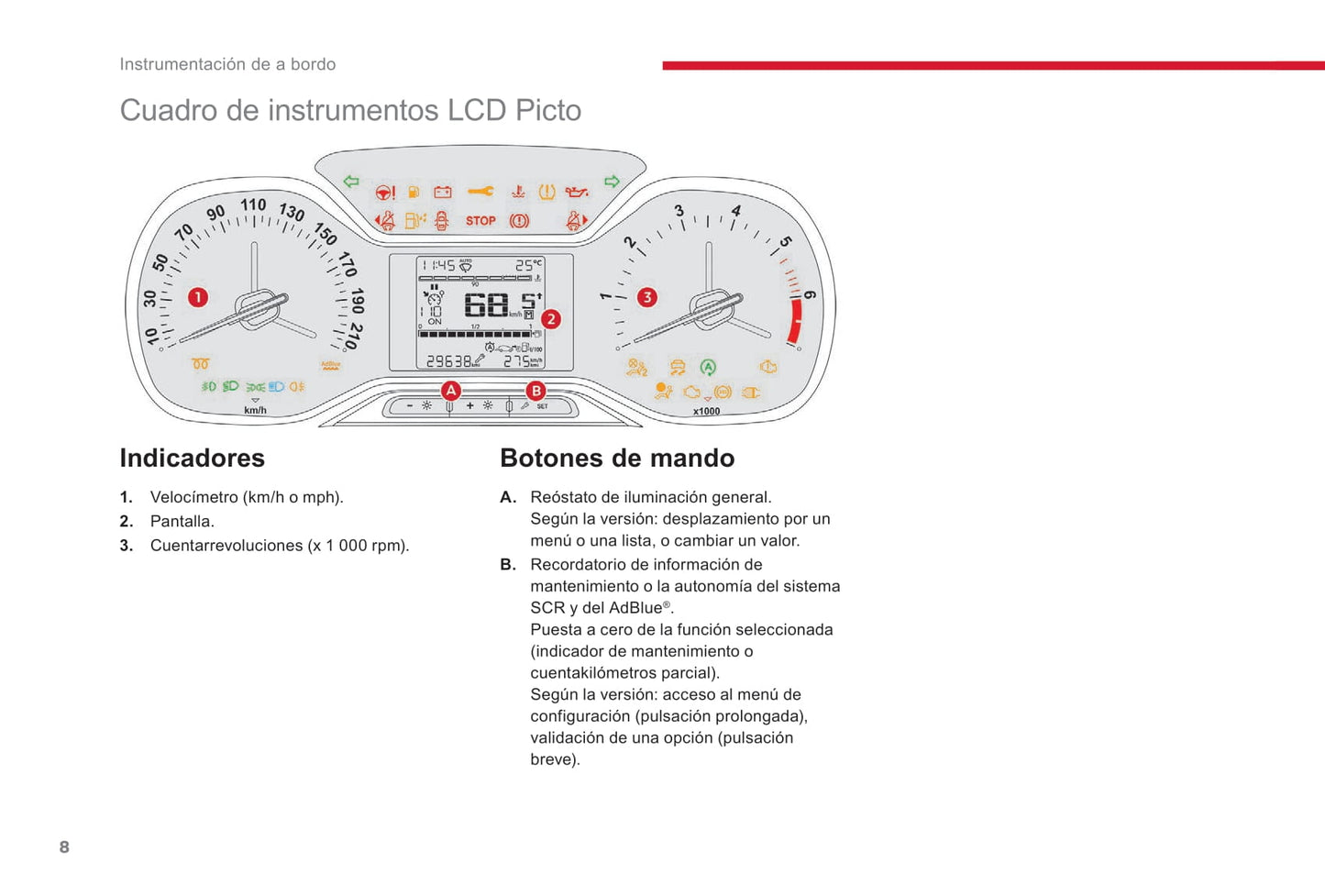 2017-2019 Citroën C3 Bedienungsanleitung | Spanisch