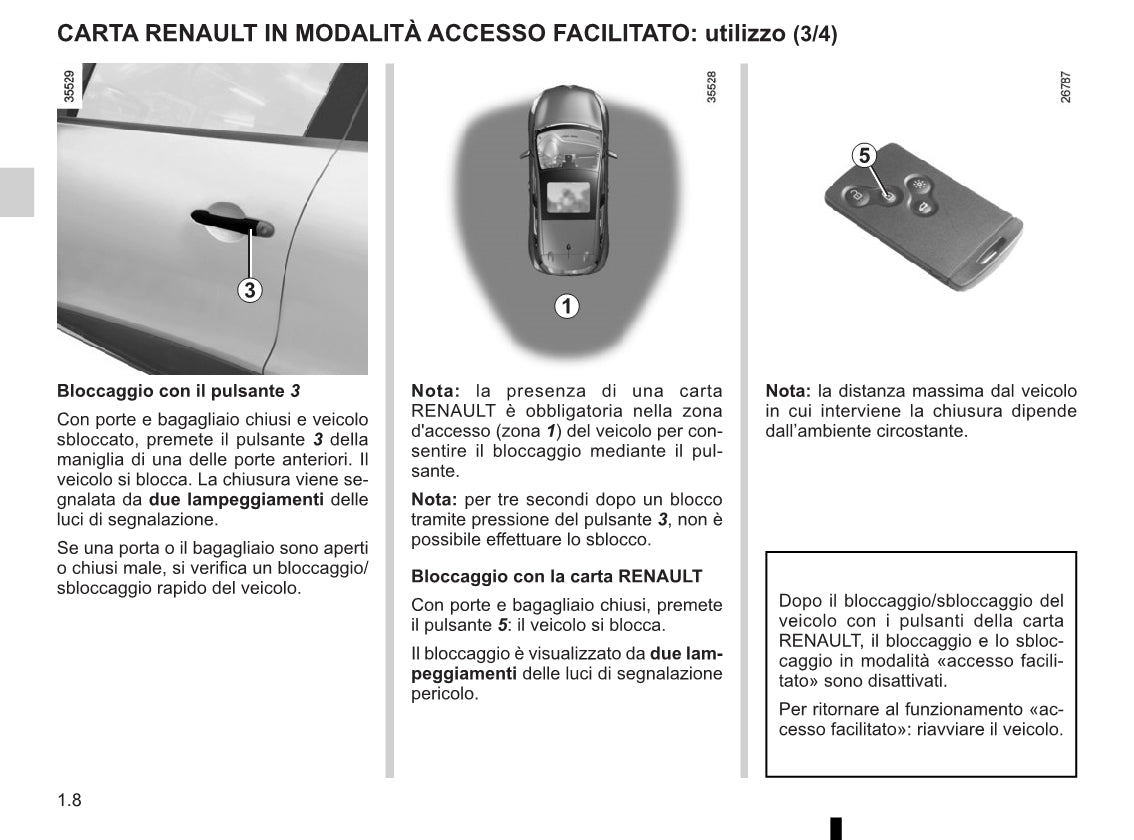 2015-2016 Renault Clio Gebruikershandleiding | Italiaans