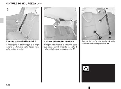 2015-2016 Renault Clio Gebruikershandleiding | Italiaans