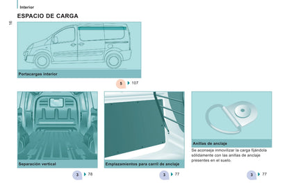 2014-2016 Citroën Jumpy/Dispatch Bedienungsanleitung | Spanisch