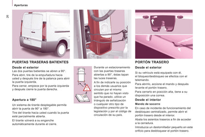 2014-2016 Citroën Jumpy/Dispatch Bedienungsanleitung | Spanisch