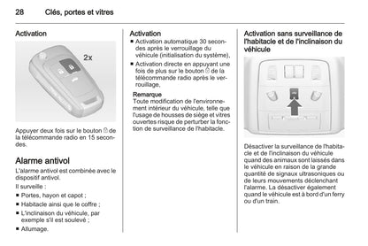 2011-2012 Opel Astra GTC Gebruikershandleiding | Frans