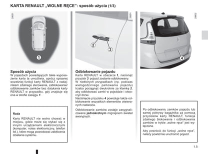 2015-2016 Renault Scénic/Grand Scénic Owner's Manual | Polish