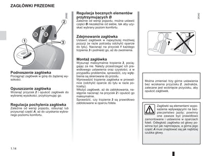 2015-2016 Renault Scénic/Grand Scénic Owner's Manual | Polish