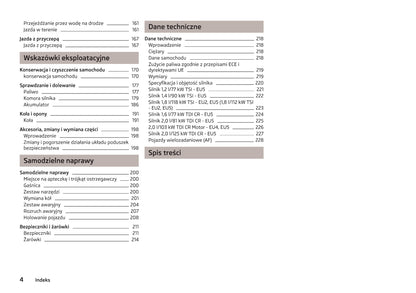 2012-2013 Skoda Yeti Gebruikershandleiding | Pools