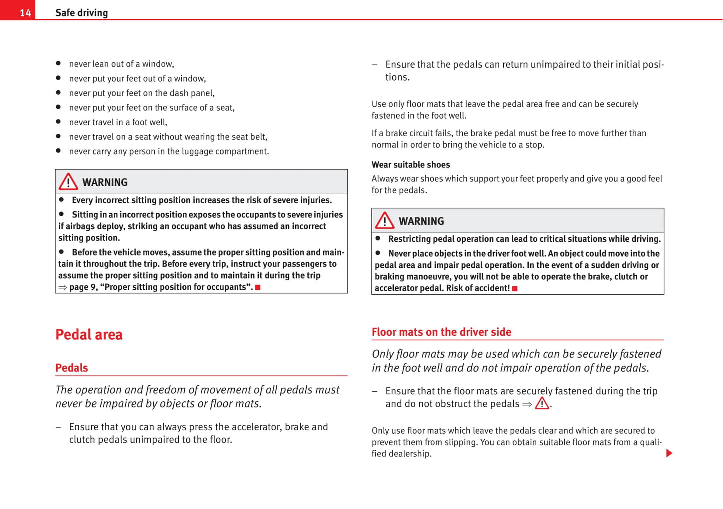 2006-2007 Seat Cordoba Owner's Manual | English