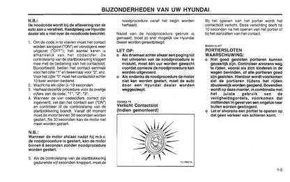 2001-2002 Hyundai Santa Fe Gebruikershandleiding | Nederlands