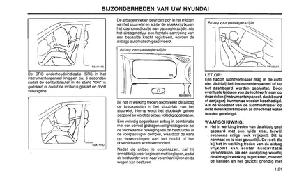 2001-2002 Hyundai Santa Fe Gebruikershandleiding | Nederlands