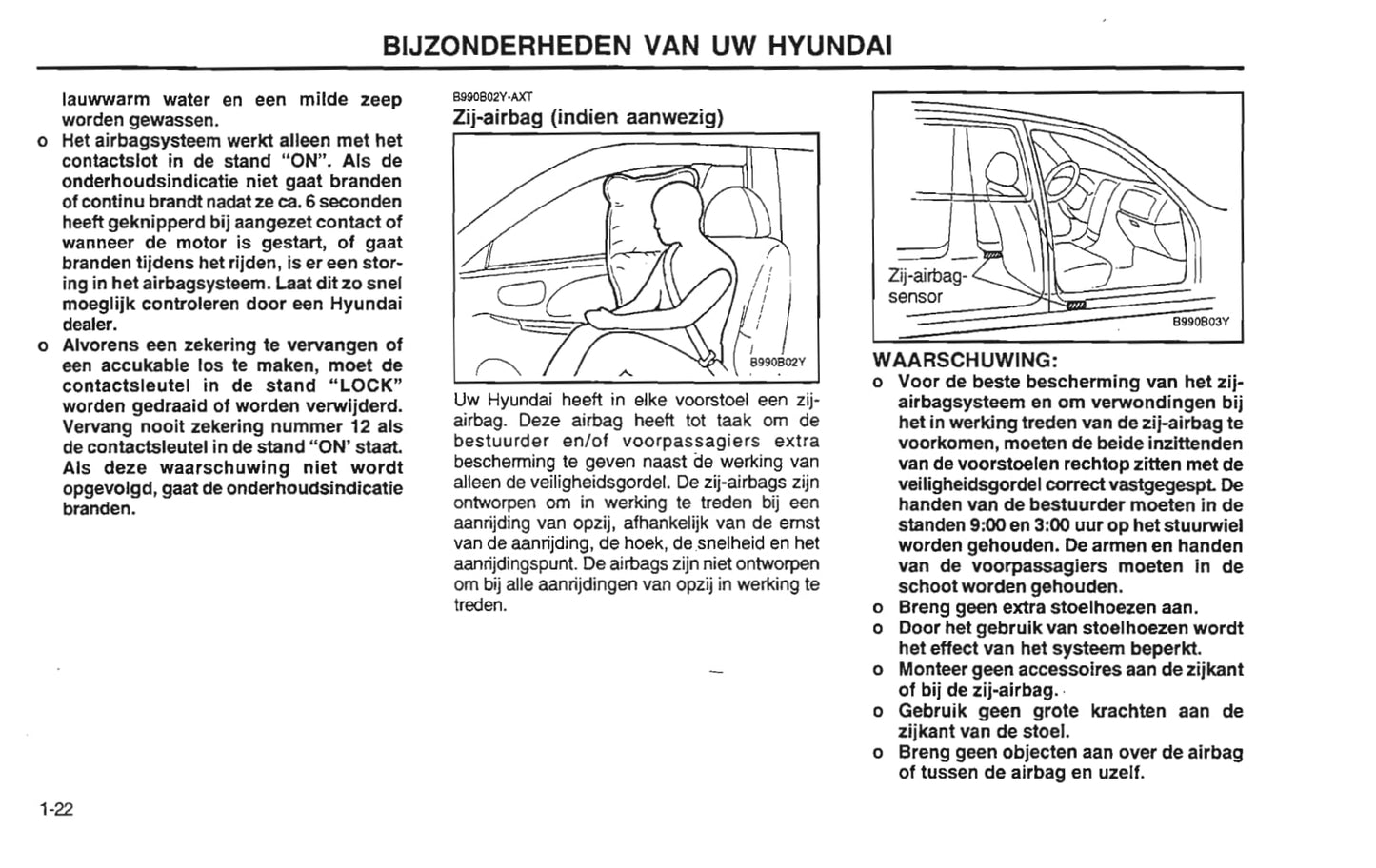 2001-2002 Hyundai Santa Fe Gebruikershandleiding | Nederlands