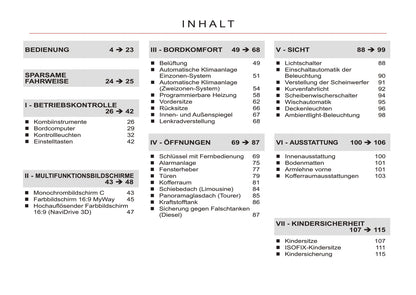 2011-2012 Citroën C5 Gebruikershandleiding | Duits