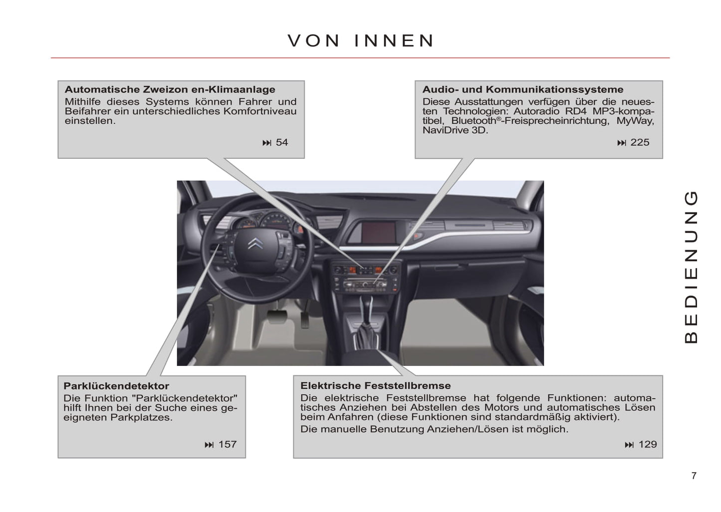 2011-2012 Citroën C5 Gebruikershandleiding | Duits