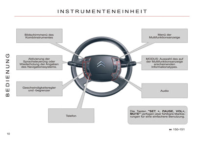 2011-2012 Citroën C5 Gebruikershandleiding | Duits