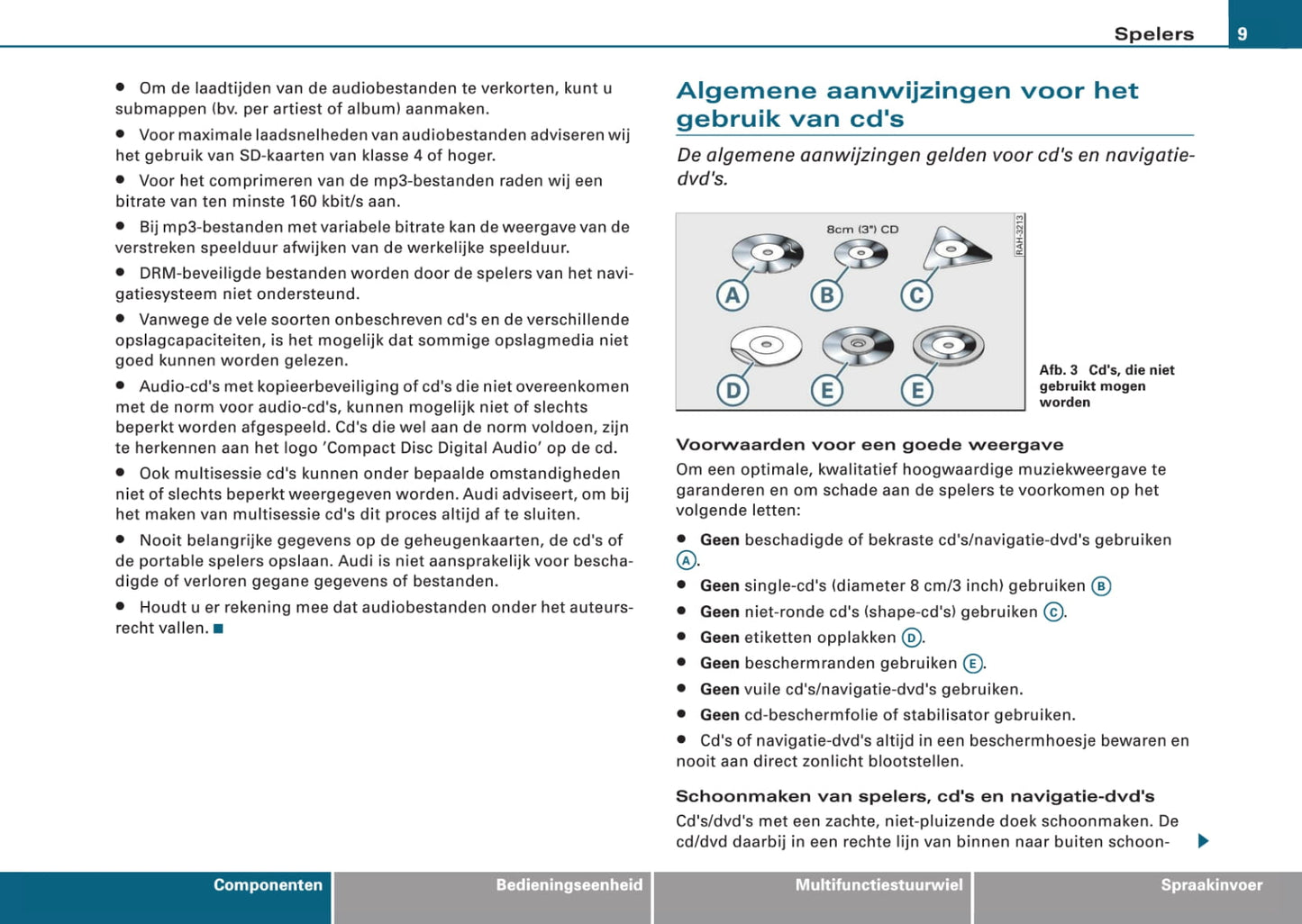 Audi Navigatiesysteem Plus RNS-E Handleiding