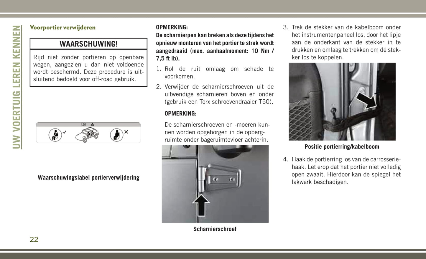 2017-2018 Jeep Wrangler Owner's Manual | Dutch