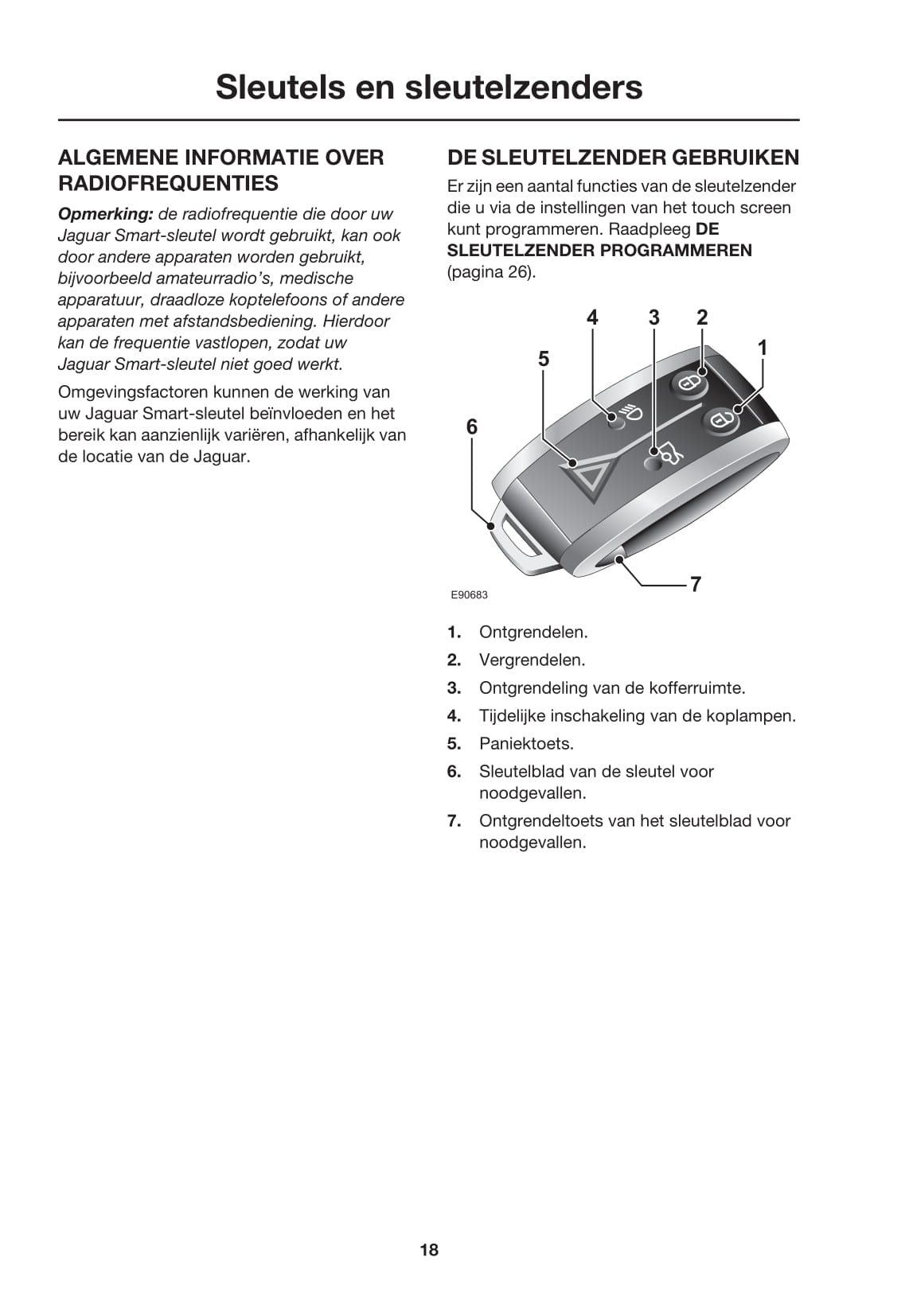 2008-2009 Jaguar XK Owner's Manual | Dutch