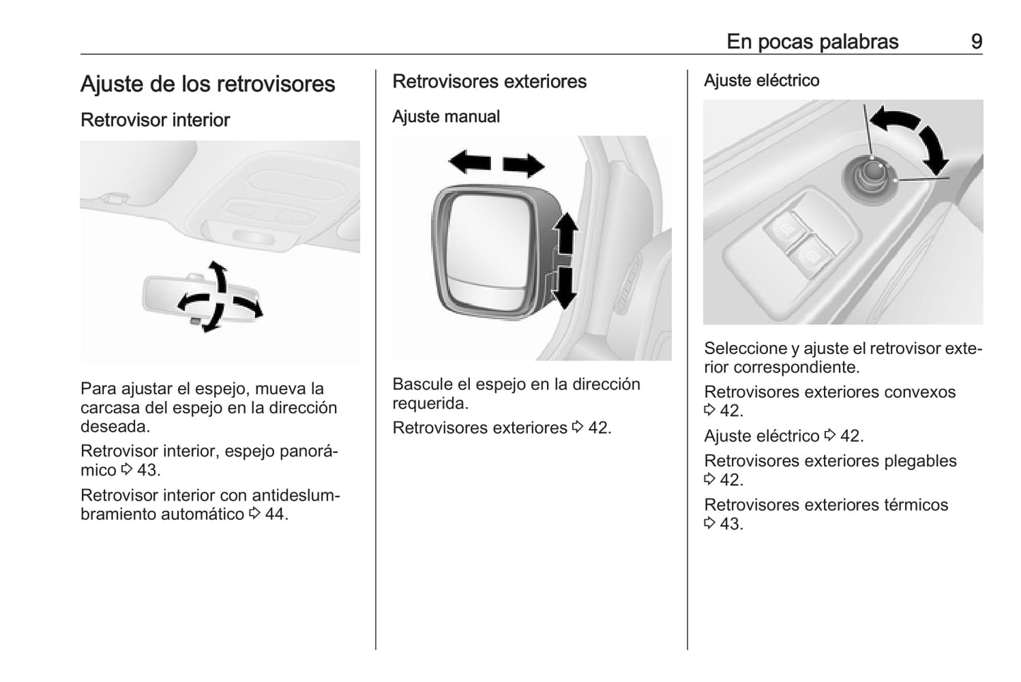 2018 Opel Vivaro Owner's Manual | Spanish