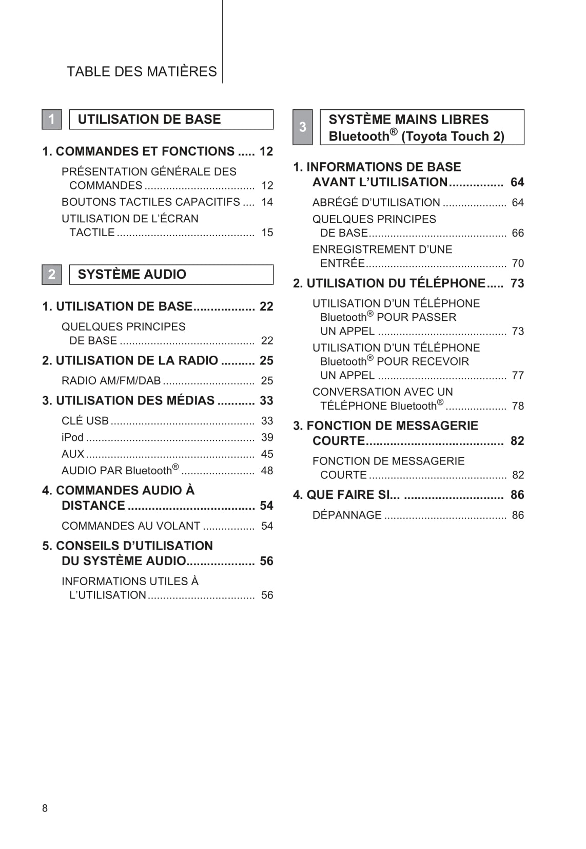 Toyota C-HR / C-HR Hybrid Navigation Guide d'utilisation 2016