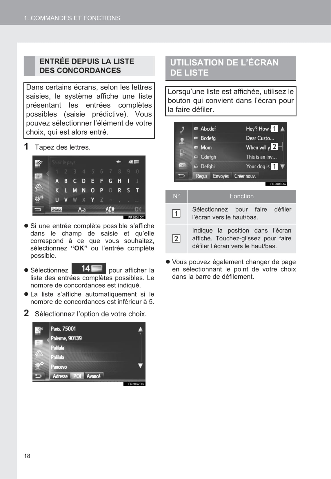 Toyota C-HR / C-HR Hybrid Navigation Guide d'utilisation 2016