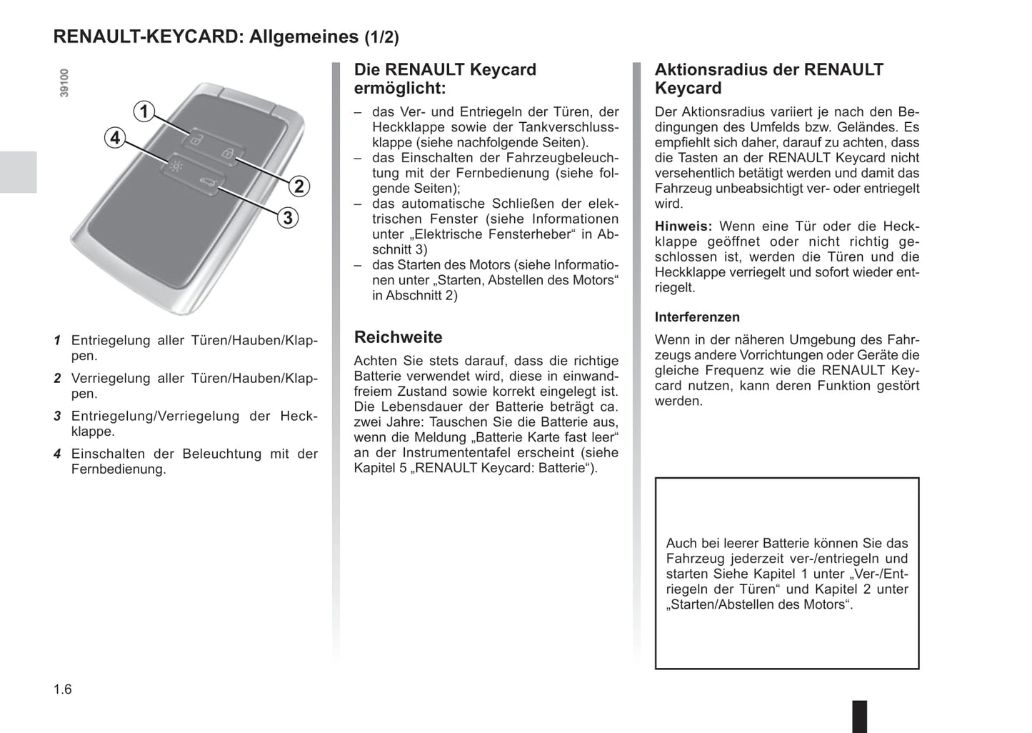 2017-2018 Renault Scénic/Grand Scénic Owner's Manual | German