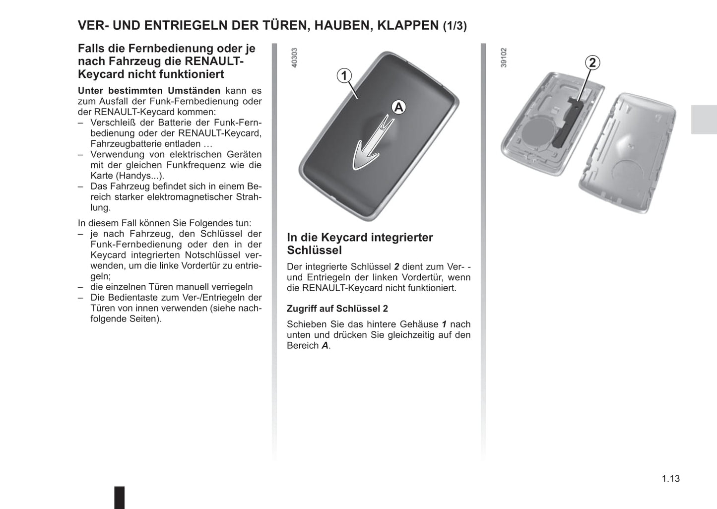 2017-2018 Renault Scénic/Grand Scénic Owner's Manual | German