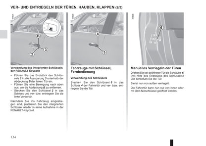 2017-2018 Renault Scénic/Grand Scénic Owner's Manual | German