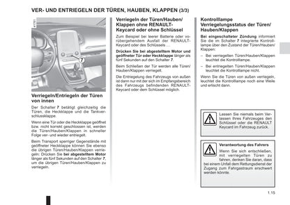 2017-2018 Renault Scénic/Grand Scénic Owner's Manual | German