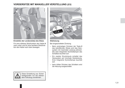 2017-2018 Renault Scénic/Grand Scénic Owner's Manual | German