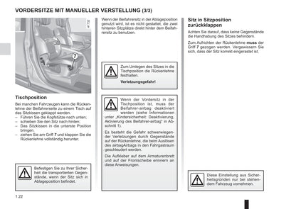 2017-2018 Renault Scénic/Grand Scénic Owner's Manual | German