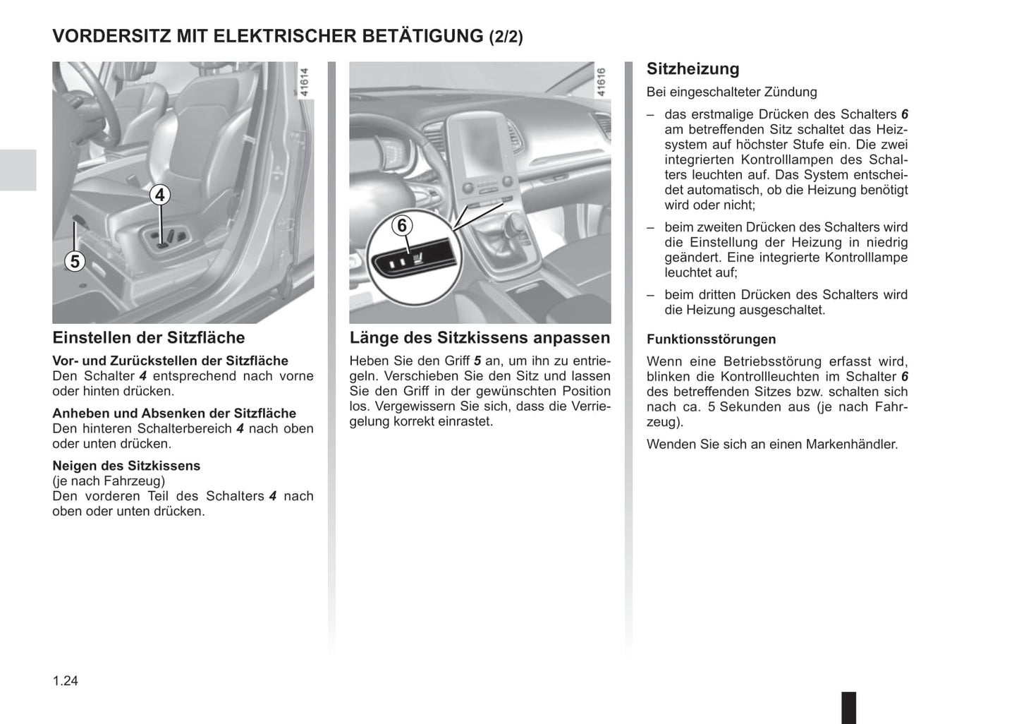 2017-2018 Renault Scénic/Grand Scénic Owner's Manual | German