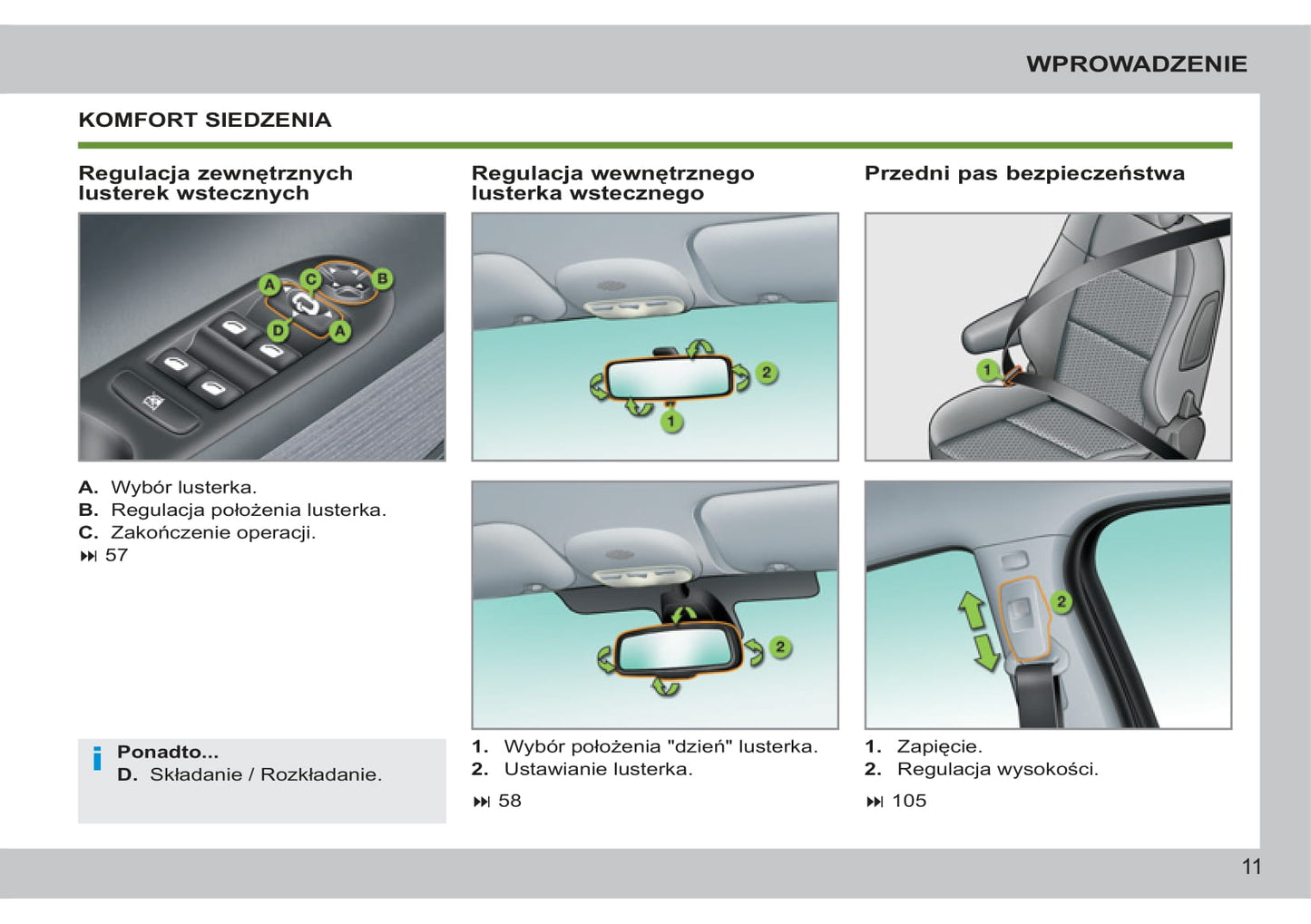 2011-2014 Peugeot 207/207 SW Gebruikershandleiding | Pools