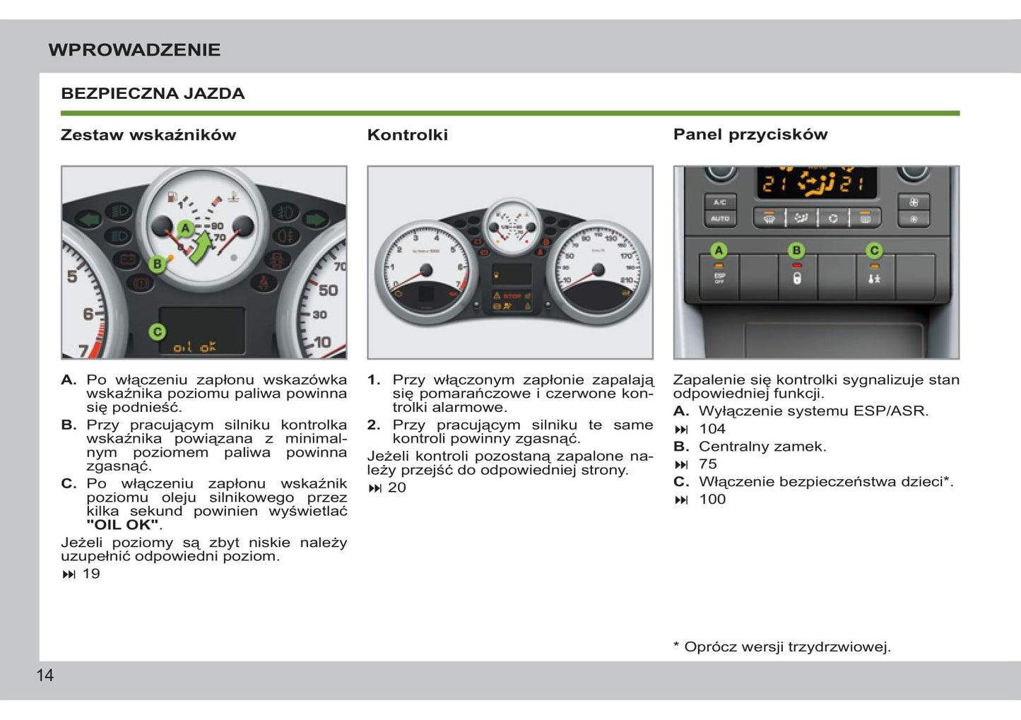 2011-2014 Peugeot 207/207 SW Gebruikershandleiding | Pools