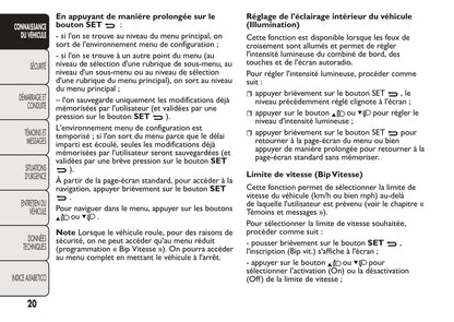 2016-2017 Fiat Qubo Bedienungsanleitung | Französisch