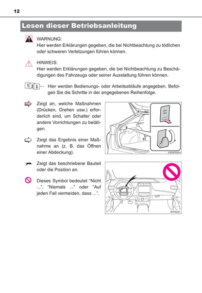 2016-2017 Toyota Prius Owner's Manual | German