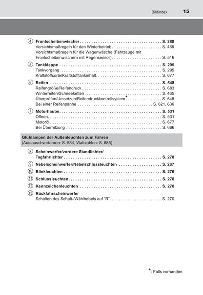 2016-2017 Toyota Prius Owner's Manual | German