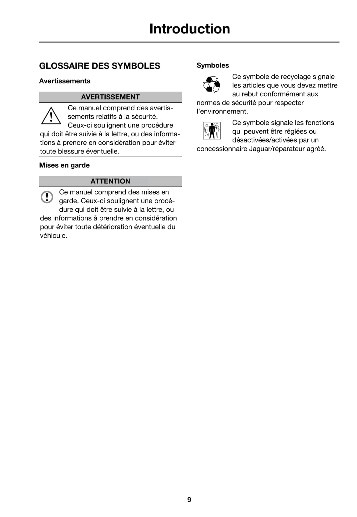 2008-2009 Jaguar XK Owner's Manual | French