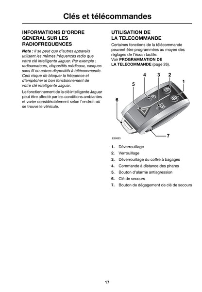 2008-2009 Jaguar XK Owner's Manual | French