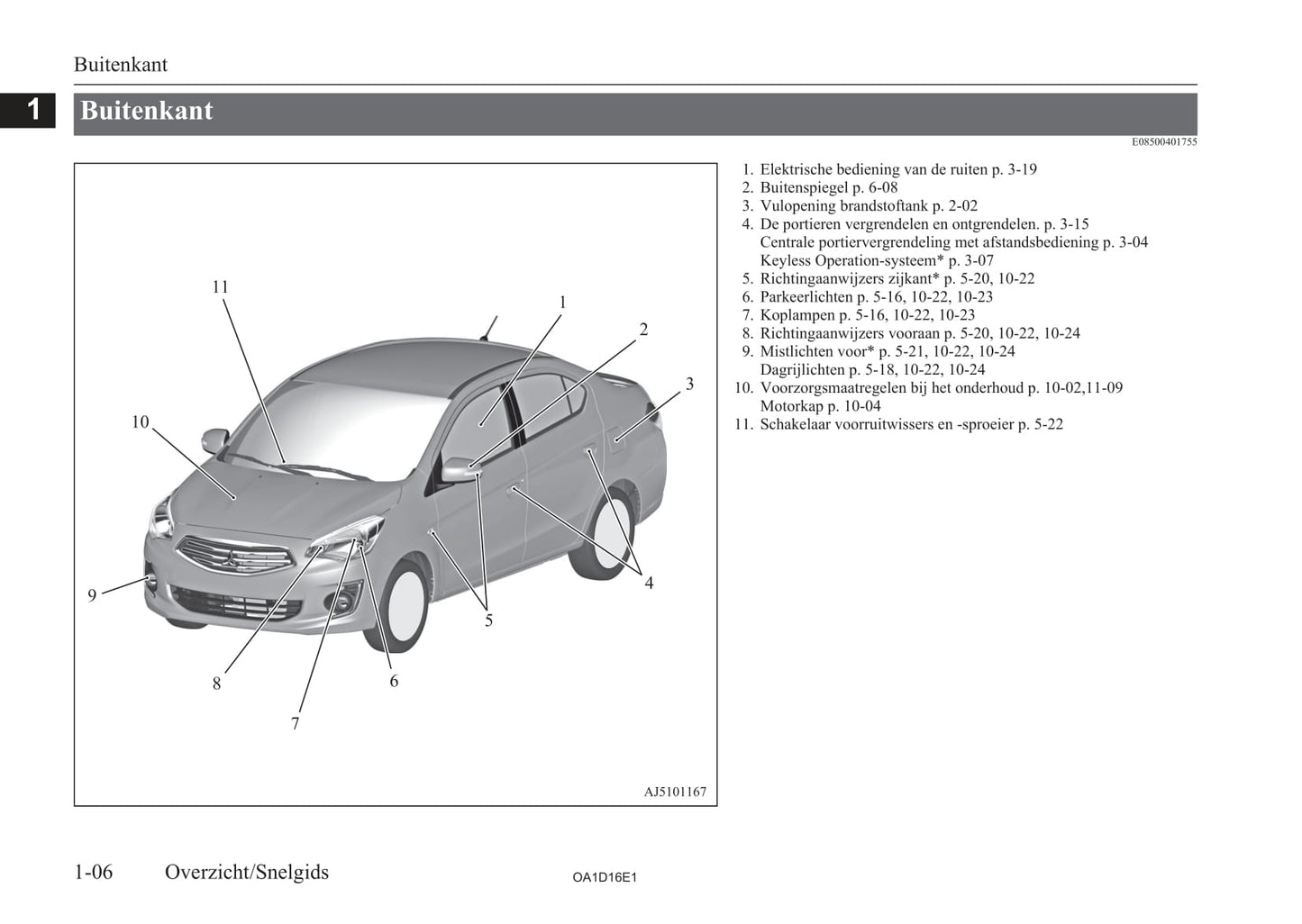 2013-2016 Mitsubishi Attrage Gebruikershandleiding | Nederlands