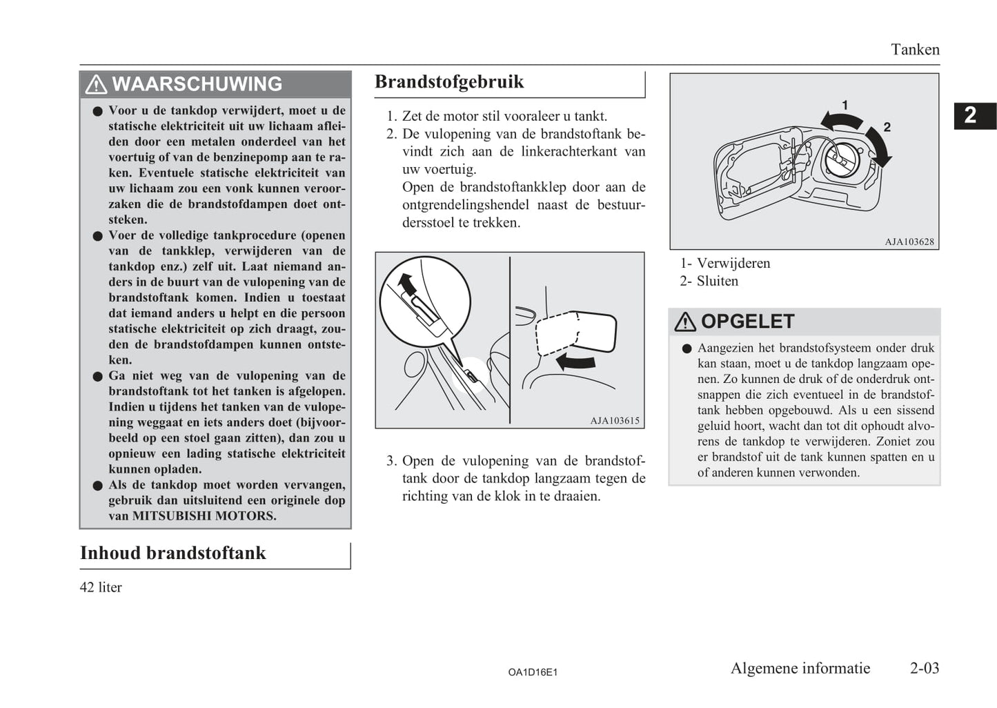 2013-2016 Mitsubishi Attrage Gebruikershandleiding | Nederlands